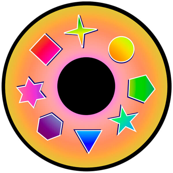 Opti 6" Effects Wheel2D Shapes