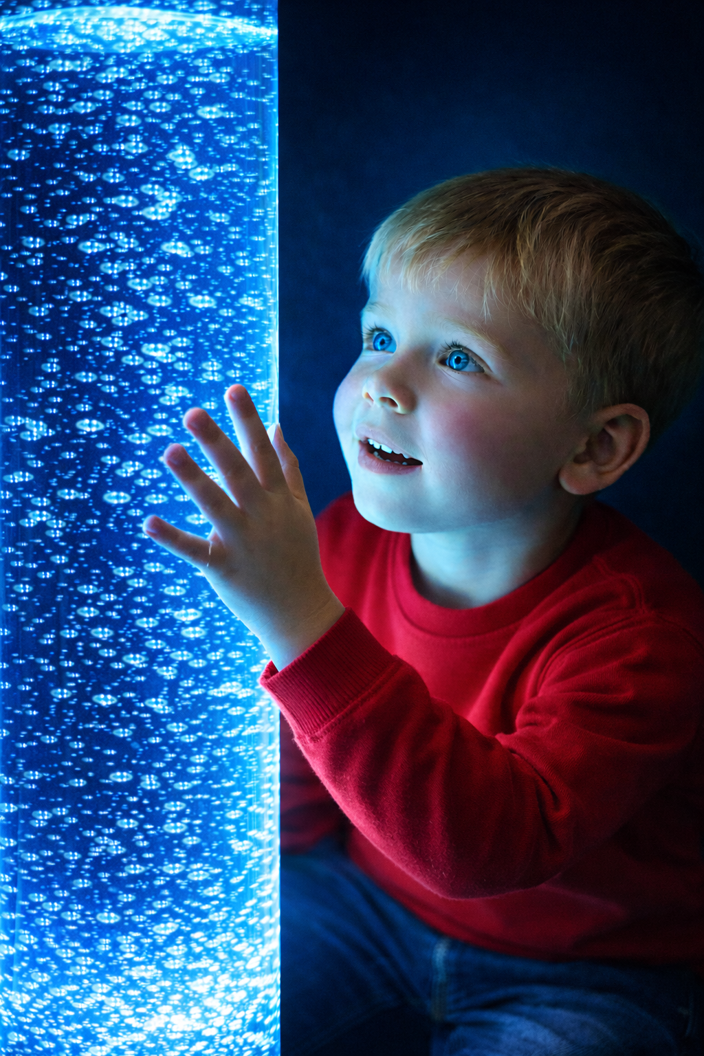 Interactive Bubble Tube - Hardwired