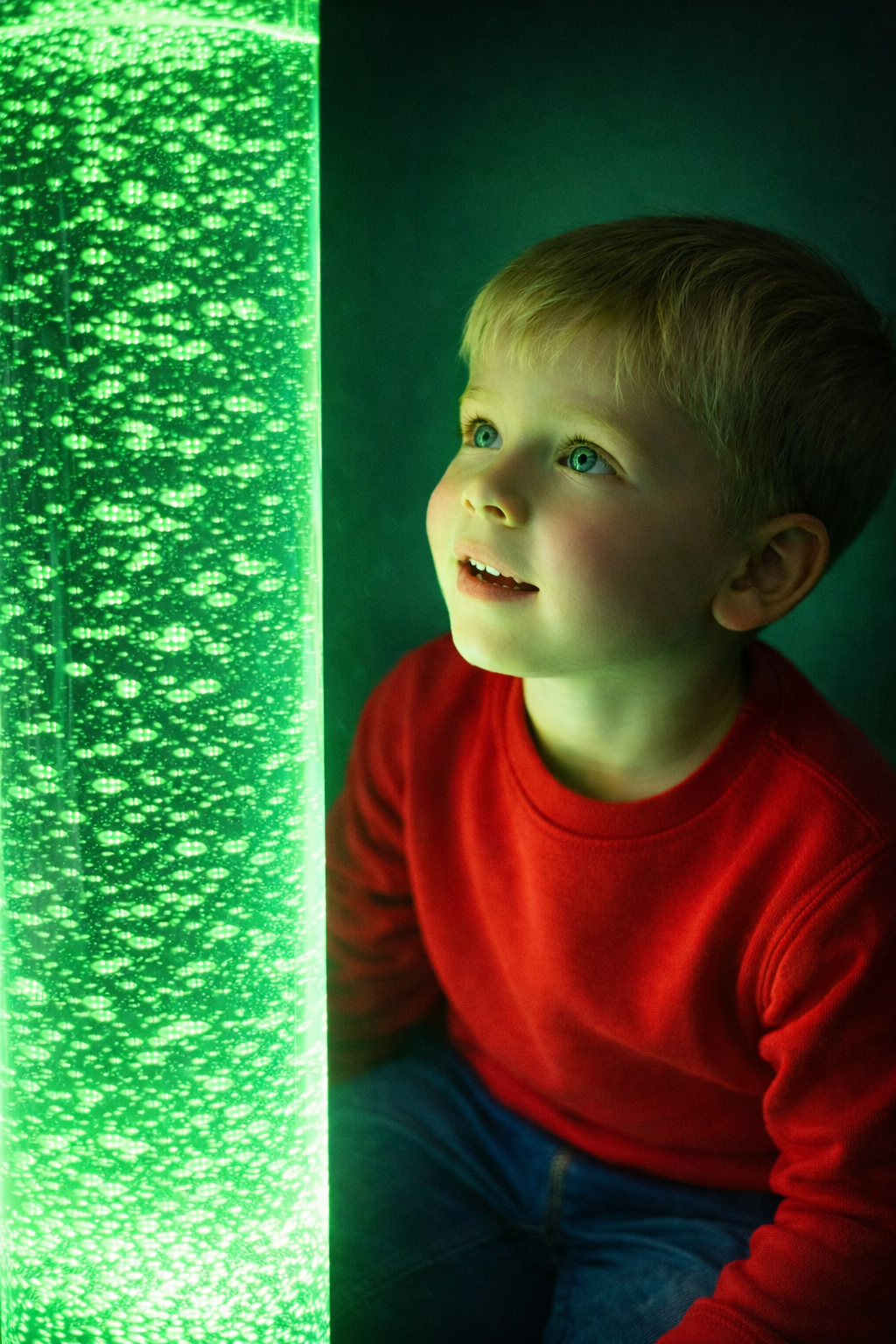 Interactive Bubble Tube - Hardwired