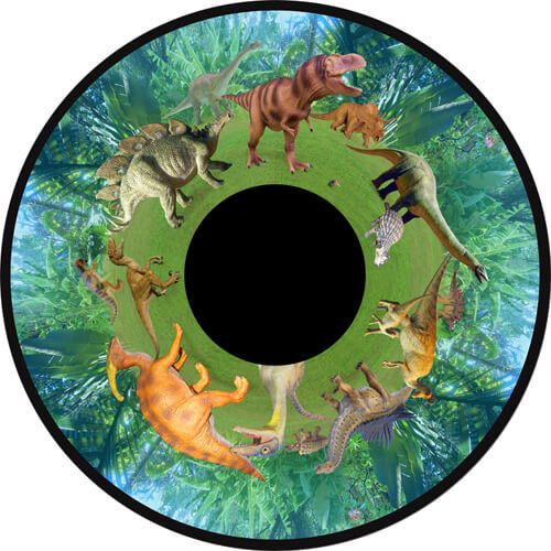 Opti 6" Effects Wheel Jurassic