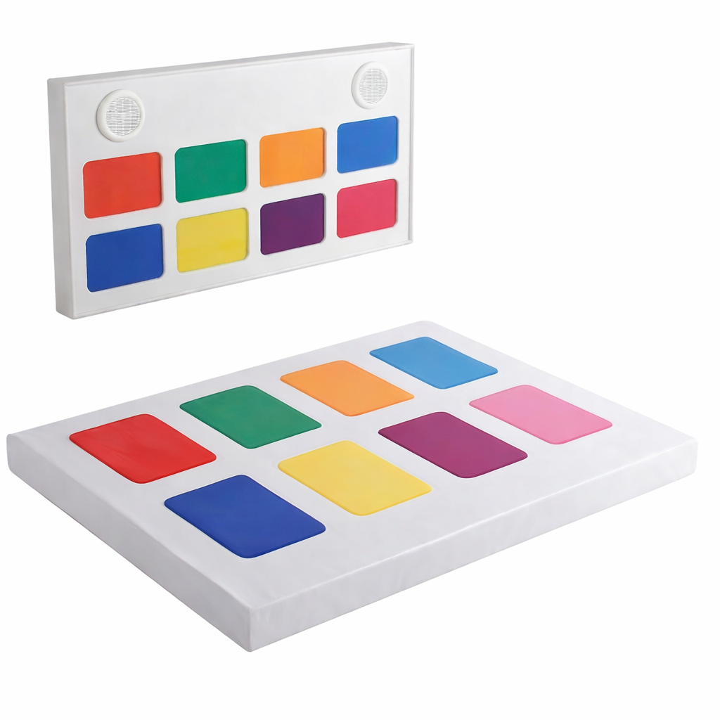 Musical Squares wall box with Floor Pad