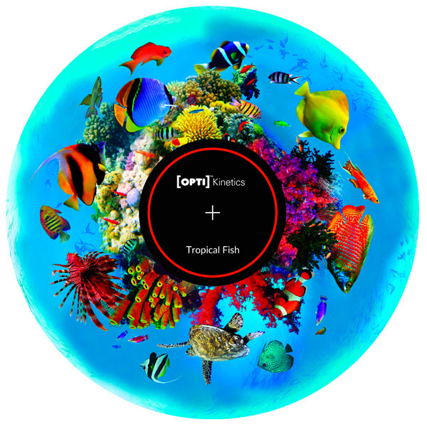Opti 6" Effects Wheel Tropical Fish